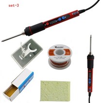 작업용 책상 매트 커팅 고무판 깔판 px-988u 미니 10w usb 전기 다리미 휴대, 세트-3