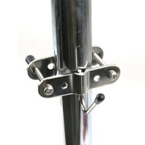 [오너클랜] 화분걸이 계단난간용 스텐 3kg F-292 일제 주물선반, 상세 설명 참조