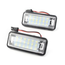 TOYOTA FT86 GT86 Scion 2013up Subaru Forester BRZ Impreza Legacy 용 1 Pair 차량용 LED 라이센스 번호 플레이트 라이트 화