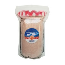 히말라야 핑크솔트/히말라야 암염/크리스탈 핑크솔트 고운입자 1kg, 1개