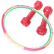 평화 PI 상급 훌라후프 DH 돌기 2.5kg+0.5kg 아령 2개, 2.5kg