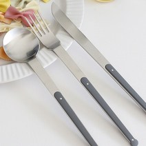 손님 초대상 식기 디너 스푼 포크 나이프 식사 숟가락 양 예쁜 선물 커트러리 결혼, 스푼 라이트핑크, 본상품선택