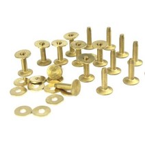 가죽공예 DIY 스트랩 체인 버클 금속 악세사리 20pcs 단단한 금관 악기 리벳 amp Burrs 가죽 기술 벨트 수화물 장식 못 영원한 압정 잠 그개 6 크기, 9x3.3x14mm