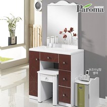 파로마 [파로마]니뜨아이니화장대KH(의자포함), 올화이트