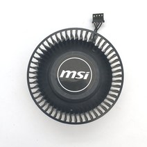 새로운 원본 MSI GeForce GTX1080Ti 980Ti 그래픽 카드 송풍기 팬 BFB0712HF DC12V 1.80A, 한개옵션0