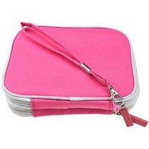 코바늘 파우치 수납 가방 핸드메이드 공구 스웨터 바늘 정리 문구뜨기 뜨개질 패키지 초보 배우기 세트 부자재 소품 키트 지갑 기초 재료 펀한몰, 빈 빨간 가방 (손 포함)