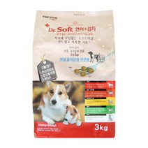 더독 닥터소프트 연어+감자 (전견용) 3kg, 단품