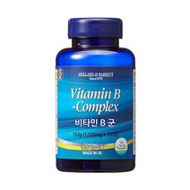 홀랜드앤바렛 비타민 B군 고함량 100일분, 없음