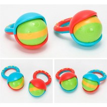 할릴릿 영 유아 아기 음악 교육 악기 - 마사지 롤러볼 / 3개월 6개월 장난감 어린이집 교구