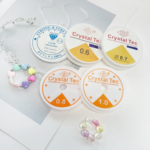 헤세드 비즈공예 우레탄실 우레탄줄, 투명0.6mm