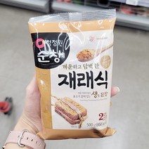 청정원 안심 생된장(봉) 500G x 2개, 단품, 단품
