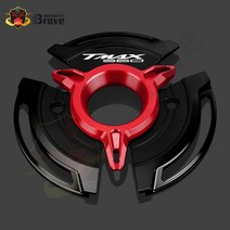 nmax pcx 호환슬라이더 프론트 리어 머플러 가드 Tmax 560 2021 오토바이 엔진 보호 커버 사이드 케이스 슬, 10 Black B