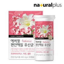 내츄럴플러스 에버핏 편안해질 질 유래 유산균 30캡슐 1통 1개월분, 30정, 1개