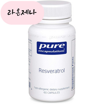 퓨어인캡슐레이션 레스베라트롤 60캡슐, 60정, 1개