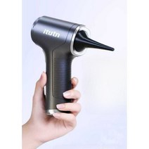 순이마켓 에어몬스터프로 청소기 휴대용 컴프레셔, 블랙실버 12000PA (+필터 6개)