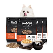 한끼뚝딱 클래식 국산 강아지사료 2.4kg+사은품, 1_소고기 2.4kg + 사은품