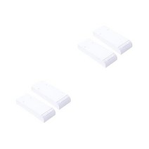 Operitacx 4pcs 패션 디자인 화이트 테이블 트레이 플라스틱 트레이 테이블 상판 액세서리 플라스틱 책상 액세서리 & 작업 공간 정리함 테이블 스틱 아래, Whitex2pcs, 22.3*9*3.5cmx2pcs
