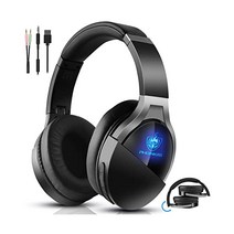 블루투스 오버헤드 헤드폰 무선 Bluetooth 50 오버 이어 유선무선 양용 헤드셋 모니터 마이크 첨부 노이즈 캔슬링 밀폐형 TV스마트폰PC등 대응, Q7-그린