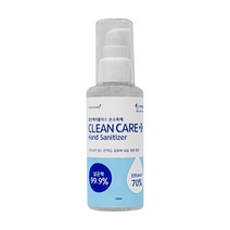 의약외품 휴대용 클린케어 플러스 손소독제 겔타입 70% 100ml, 1개