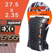 MTB 타이어 MAXXIS IKON-접이식 MTB 자전거 타이어 26x2.20 오리지널 산악 XC 오프로드 사이클링 부품, 05 27.5x2.35 3CS EXO TR_01 접이식