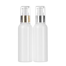 금속에센스용기 20ml 30ml 50ml 60ml 75ml 80ml 100ml 펌핑용기, 백색 골드캡