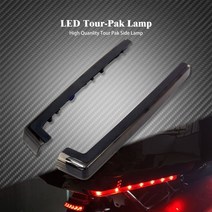 할리데이비슨 램프 레드연기 led 투어 팩 팩 악센트 사이드 패널 라이트 호환품, 사이드 라이트 b