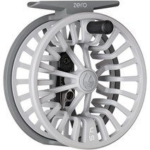 Redington 레딩턴 제로 플라이 낚시 릴 송어용 경량 디자인 클리커 드래그 시스템, 4/5, Wolf Grey