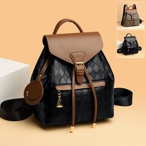 YAPOGI 심플 플랩 레더 백팩 3컬러 BH365