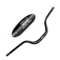 카본핸들바 BUCKLOS-MTB 자전거 핸들 바 25.4mm BMX 라이저 31.8*720/780mm 브롬튼용 산악, [10] Black 31.8-780mm R90