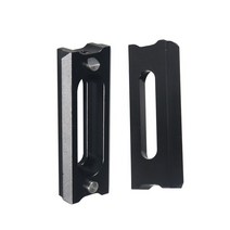 퀵 릴리스 안전 레일 리그 나토 38 마운트 오프 탑 핸들 클램프 슬이더 어댑터 DSLR 카메 케이지 익스텐션, 2개 54mm