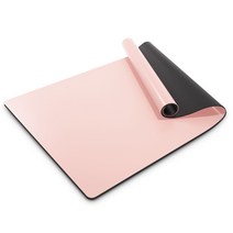 천연 고무 요가 매트 제조 업체 도매지역 폭군 매트 요가 매트 확대 가정용 땀 흡수성 미끄럼 방지 피트니스 매트, 185*68*0.5cm [전문 바인딩 로프]], 소프트 핑크