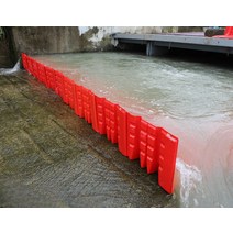 차수판 L자 플라스틱 홍수 차수 차고 입구 반지하 방수 판 막 벽 문 침수 방지 빗물 지하, 외전각-50cm높이 1pc