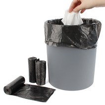 보넨 쓰레기봉투 5롤 비닐봉투 비닐봉지 연속봉투 검정비닐, 10L