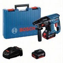 보쉬 충전 함마드릴 GBH 18V-21 + 18V/5.0Ah 배터리 2개 + 충전기