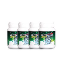 두꺼비 세탁조발포크리너 가루형 100g*4p, 4개, 100g