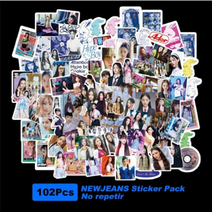 뉴진스 NEWJEANS 굿즈 스티커 100장 사진 그림 스티커