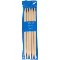 사라 목바늘 장갑바늘 5PC 굵은실 6.0mm 부터 12.0mm 까지 우드, 상품 선택:사라 장갑바늘 5PC 세트 4.0mm