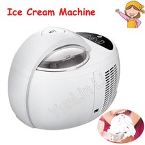 가정용 아이스크림 기계 자동 220V 110W 메이커 대용량 DIY 과일 ICM-1000A, 01 White_01 220V