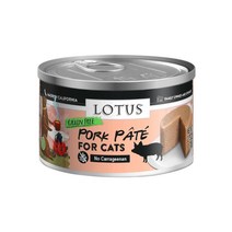 로투스 캣 그레인프리 돼지고기 파테, 6개, 78g