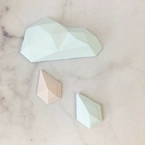 몰드몰 수제몰드 - 각진구름 비몰드 (2구)