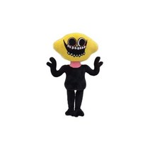 프라이데이나이트펌킨 인형 프나펑 부드러운 짜증 스키드 펌프 남자 친구 레몬 몬스터 봉제 FNF 금요일 밤 Funkin 장난감 생일 및 새해 선물, 25CM 10