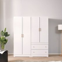 파로마 [학생방 강추템] (착불) 보르도 800 투서랍 옷장 드레스룸 / 신혼부부추천, 오크+화이트