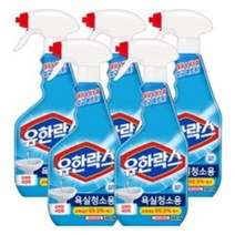 유한락스 욕실청소용 세정제, 500ml, 5개입