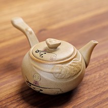 다은솜마켓 도자기 술 주전자 차우리기 1인 홈카페 도자기티팟 세라믹 주전자, I