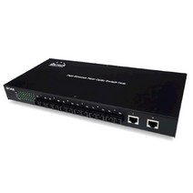 솔텍 SFC400-SCM6 메가 2포트 멀티 SC 6포트 TX RX 광 스위치 허브