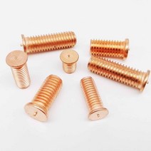 스팟용접기 M3 M10 탄소강 구리 도금 스터드 용접 스폿 나사 솔더 포인트 네일 볼트 커패시터 방전용 2/50, 04 10pcs M6_10 25mm