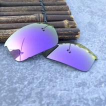 렌즈Ocean 편광 교체용 렌즈 호환-오클리 Flak Jacket OO9008-Options, Purple Polarized