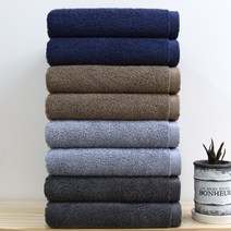 송월타월 프리미엄 프라우드 호텔수건 170g 코마사, 갈색, 8개입