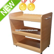 AN이동식북트럭 사무용가구 학원 북카트 학교 수레 병원가구 책꽂이책장 도서관 유치원 책운반, 망펄