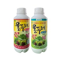 태민농자재 대유 물푸레 1호 2호 AB액 세트 수경재배 양액 토마토 딸기 배추 영양제, 물푸레 1호 AB세트(엽채류), 1개, 500ml